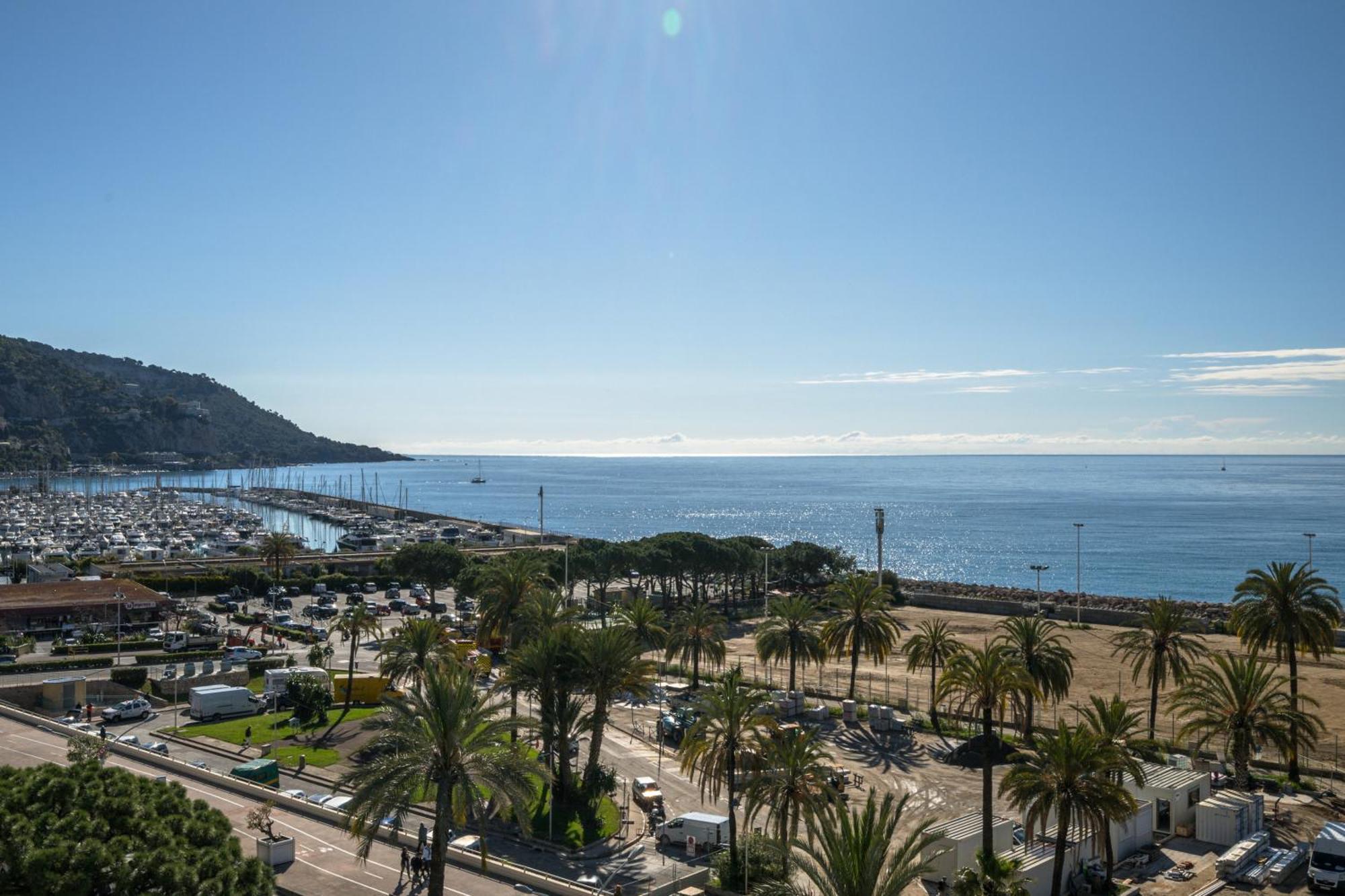 Le Rocamare - Piscine Toit Terrasse - Parking Prive - Terrasse Apartment Menton Exterior photo